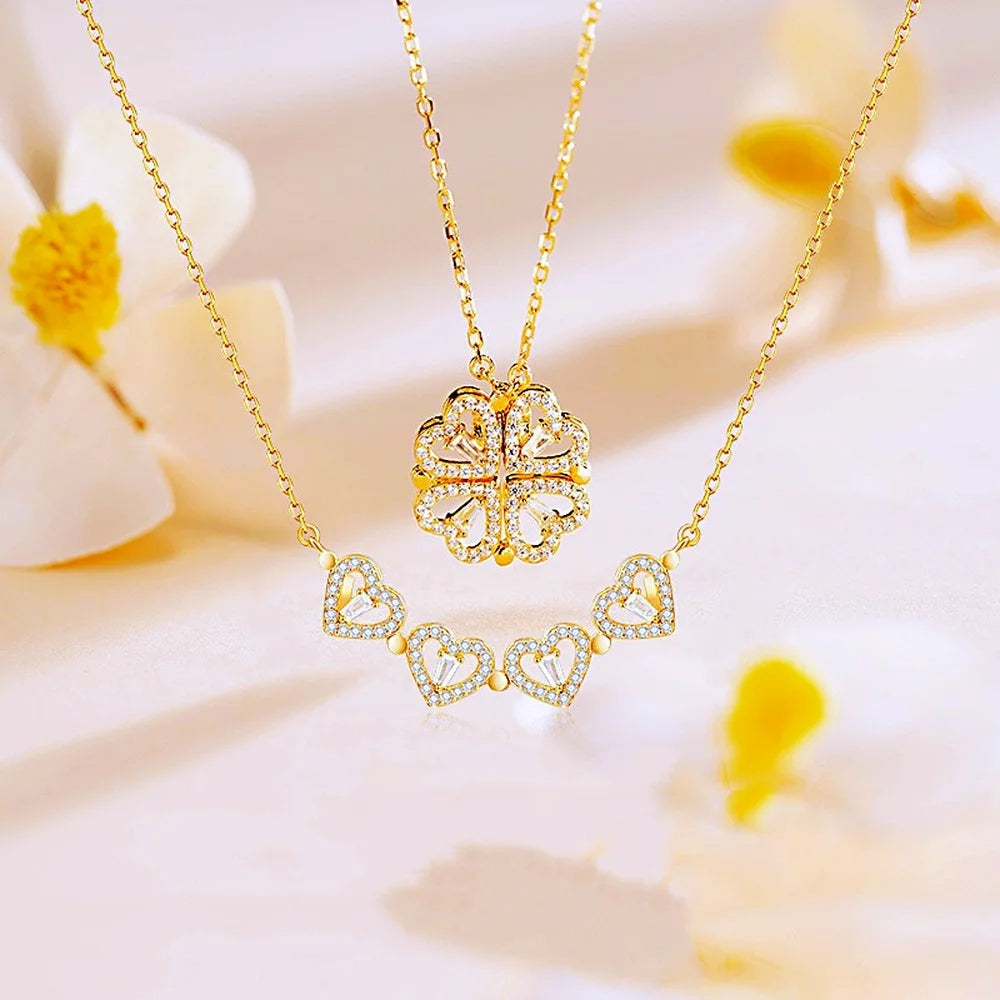 CloverCharm™- Four Leaf Necklace