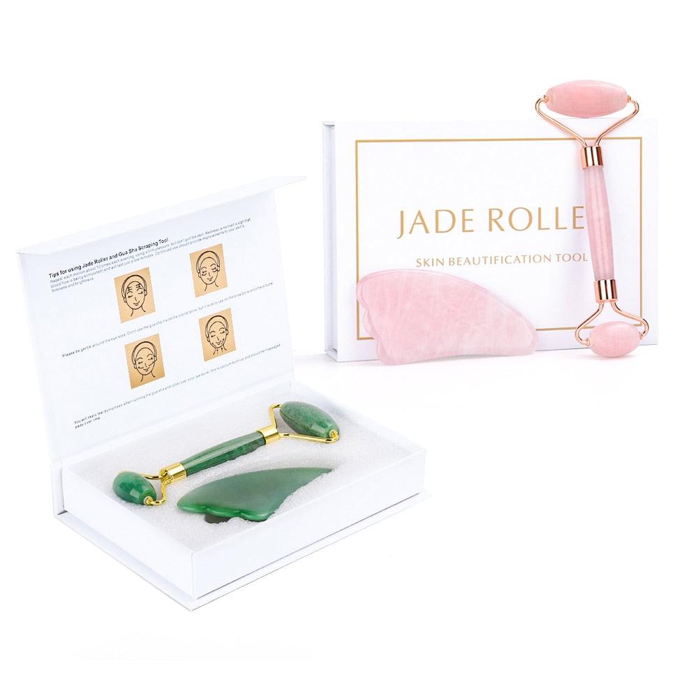 Jade Roller Stone Face Massager